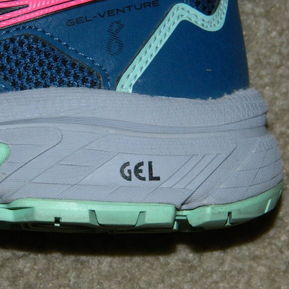 ASICS GEL Venture 8 Women’s Size 8 Medium All Terrain Running Shoes - Picture 9 of 16